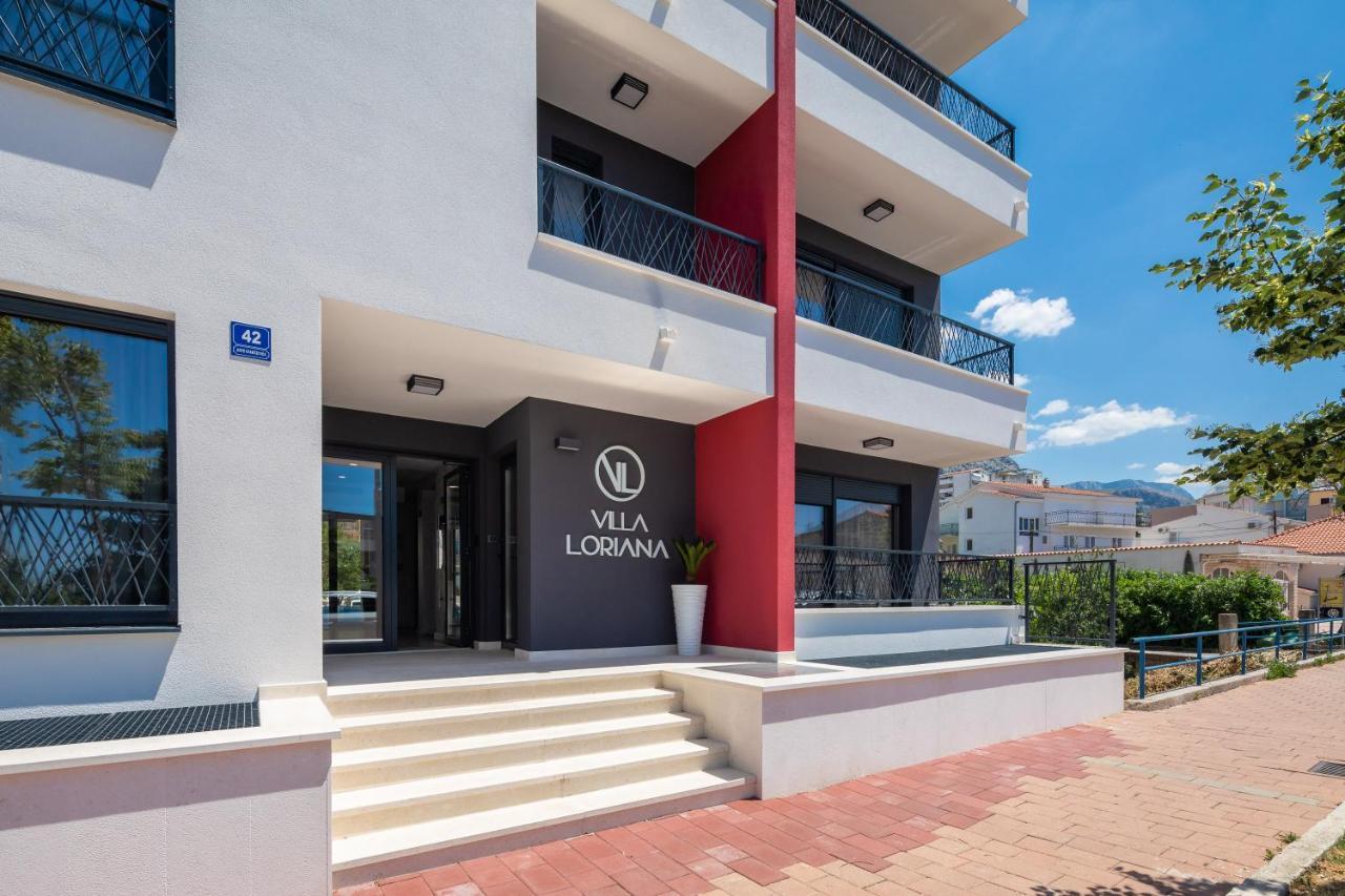 Villa Loriana Apartments Makarska Bagian luar foto